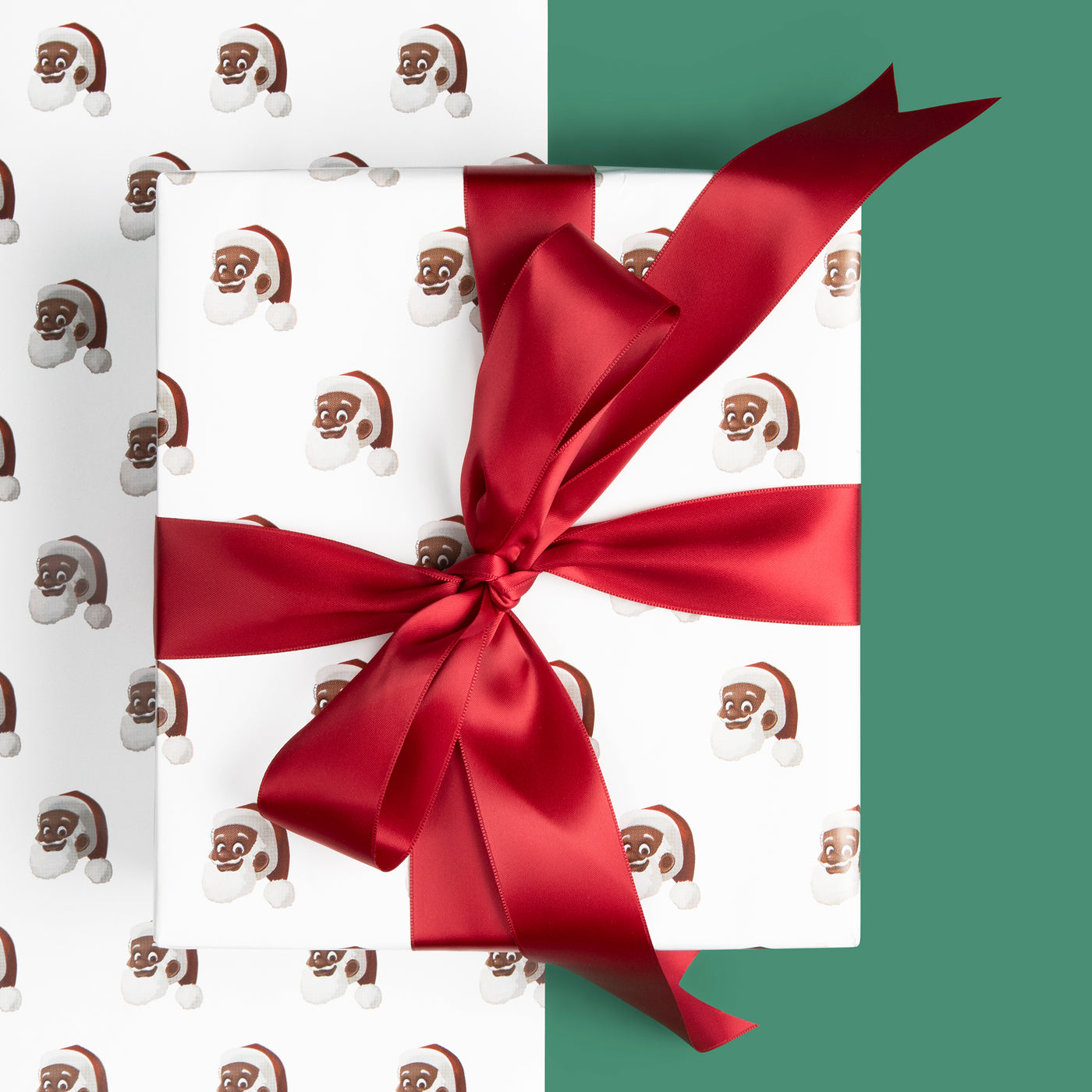Clarence Claus™ Close Up Gift Wrap