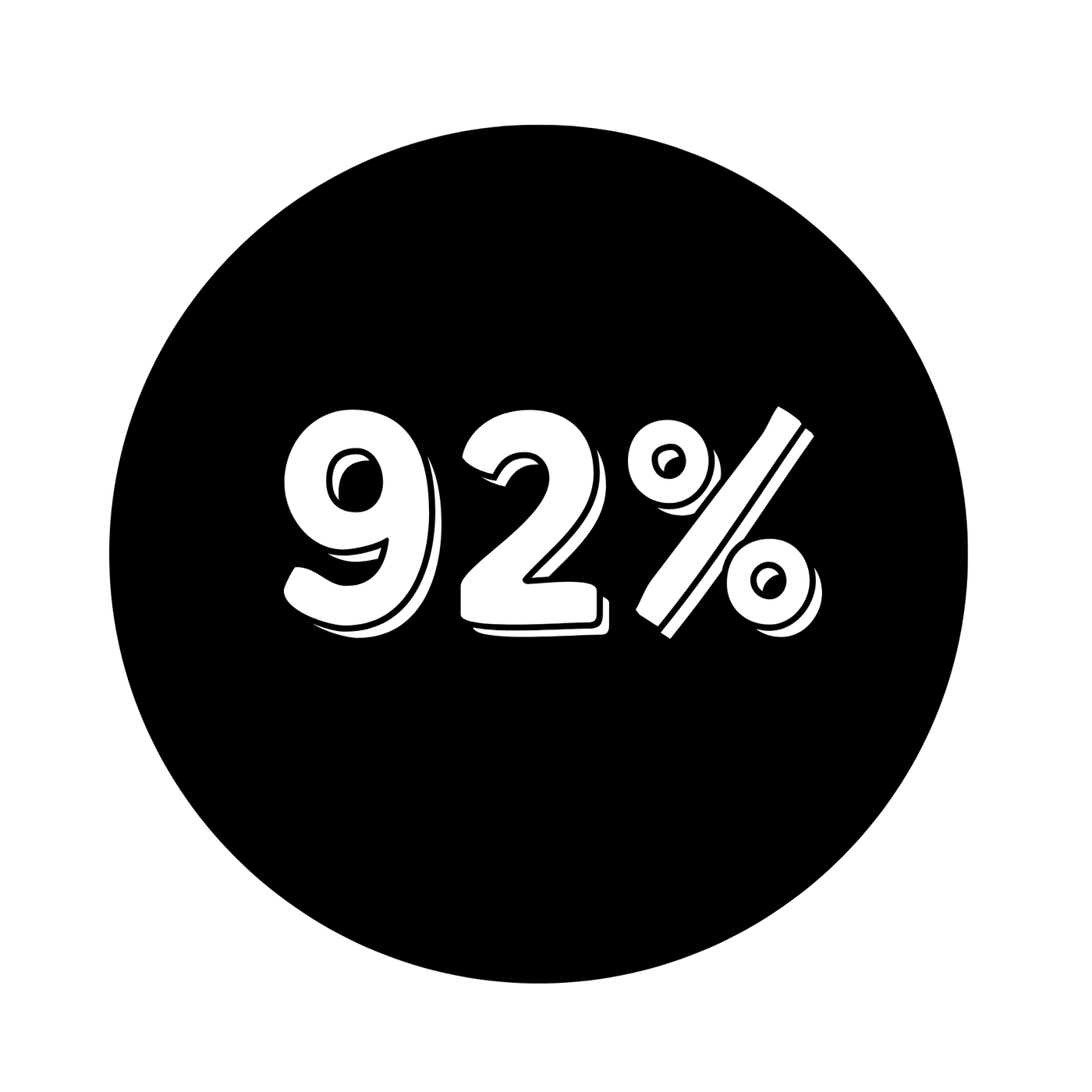 92%