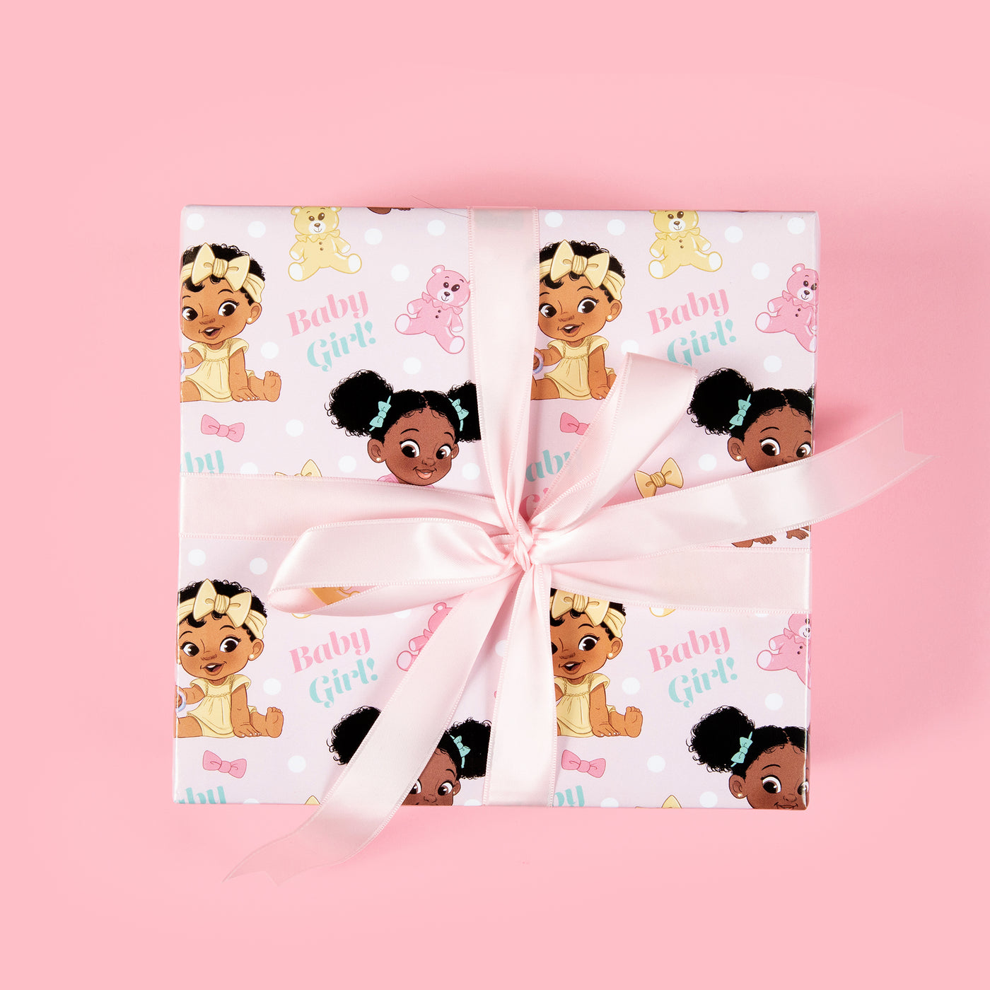Oh Baby, It's a Girl! Gift Wrap