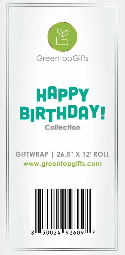Happy Birthday Gift Wrap - Multicultural Boys