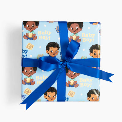 Oh Baby, It's a Boy! Gift Wrap